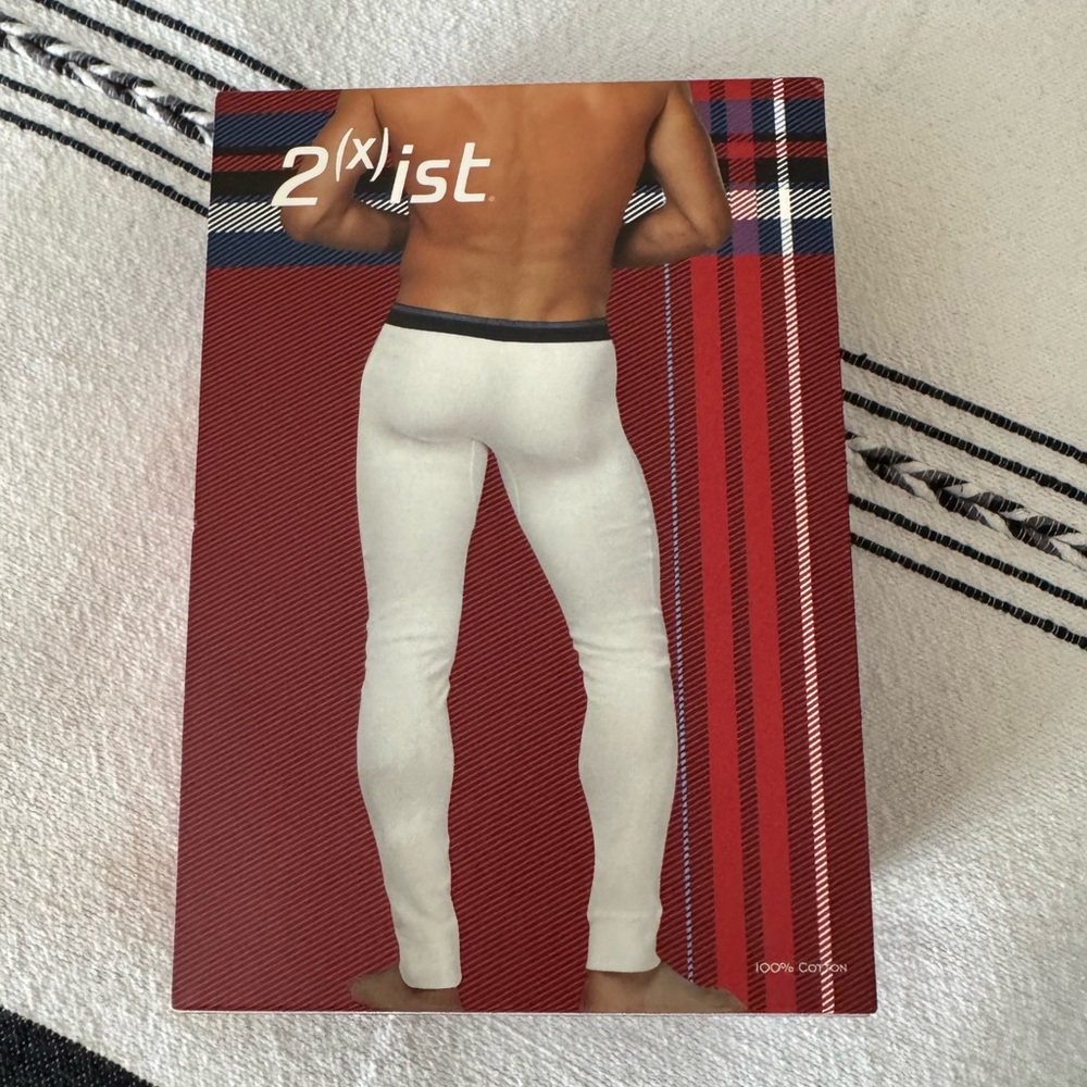2xist Men's Black Long Underwear - Picture 2 of 6